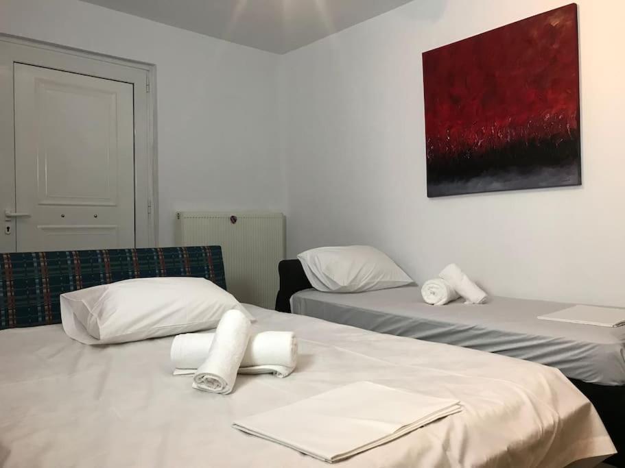 5 Min From Papageorgiou Free Indoor Parking Apartment Thessaloníki Luaran gambar
